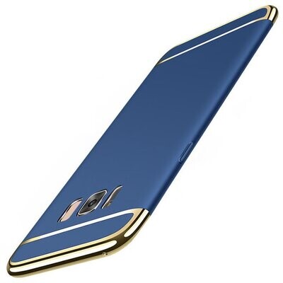Samsung S8+ Chrom Handy Hülle Slim Cover Schutz Case