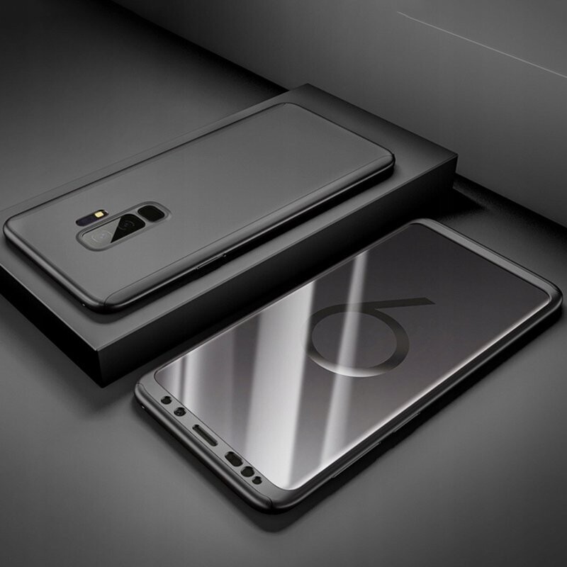 Samsung A6 (2018) Handyhülle Schutz Schale Case 3 in 1