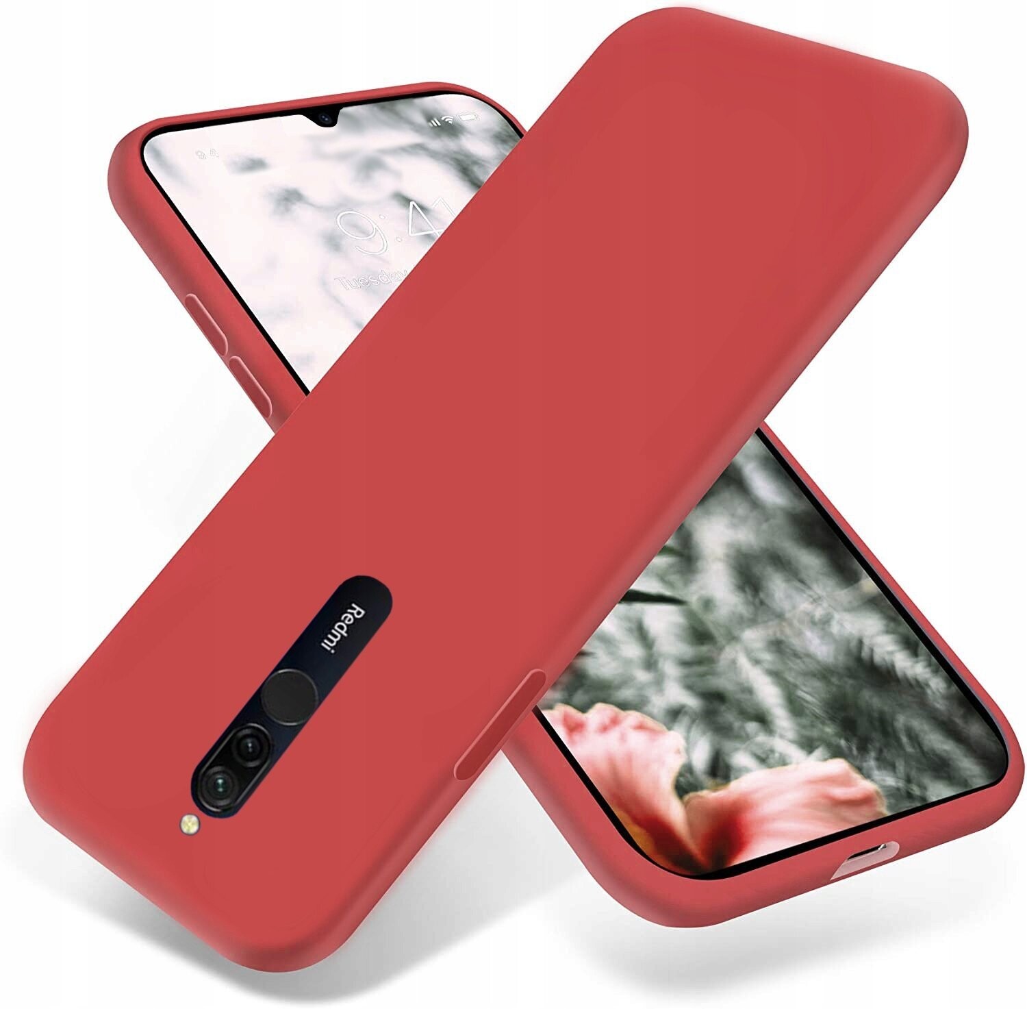 Xiaomi Redmi 8 TPU Silikon Hülle Handy Back Cover Schutz Case Flexibel