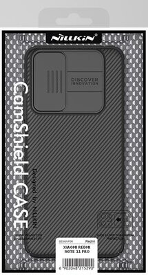Original Nillkin CamShield Hülle für Xiaomi Redmi Note 11 Pro 4G / 5G Etui Back Cover mit Kameraschutz