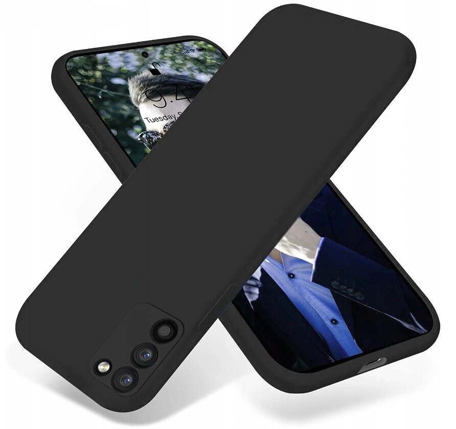 Silikon Hülle mit Kameraschutz für Samsung S22 (6,1") / 5G Handy Back Cover Schutz Case Flexibel