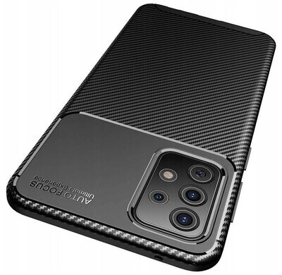 Carbon Silikon Case Samsung A13 4G Schutz Cover Hülle
