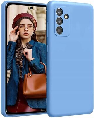 Silikon Hülle mit Kameraschutz passend für Samsung Galaxy A14 5G Handy Back Cover Schutz Case Flexibel