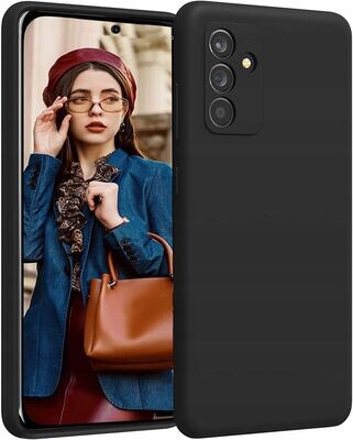 Silikon Hülle mit Kameraschutz passend für Samsung Galaxy A34 5G Handy Back Cover Schutz Case Flexibel