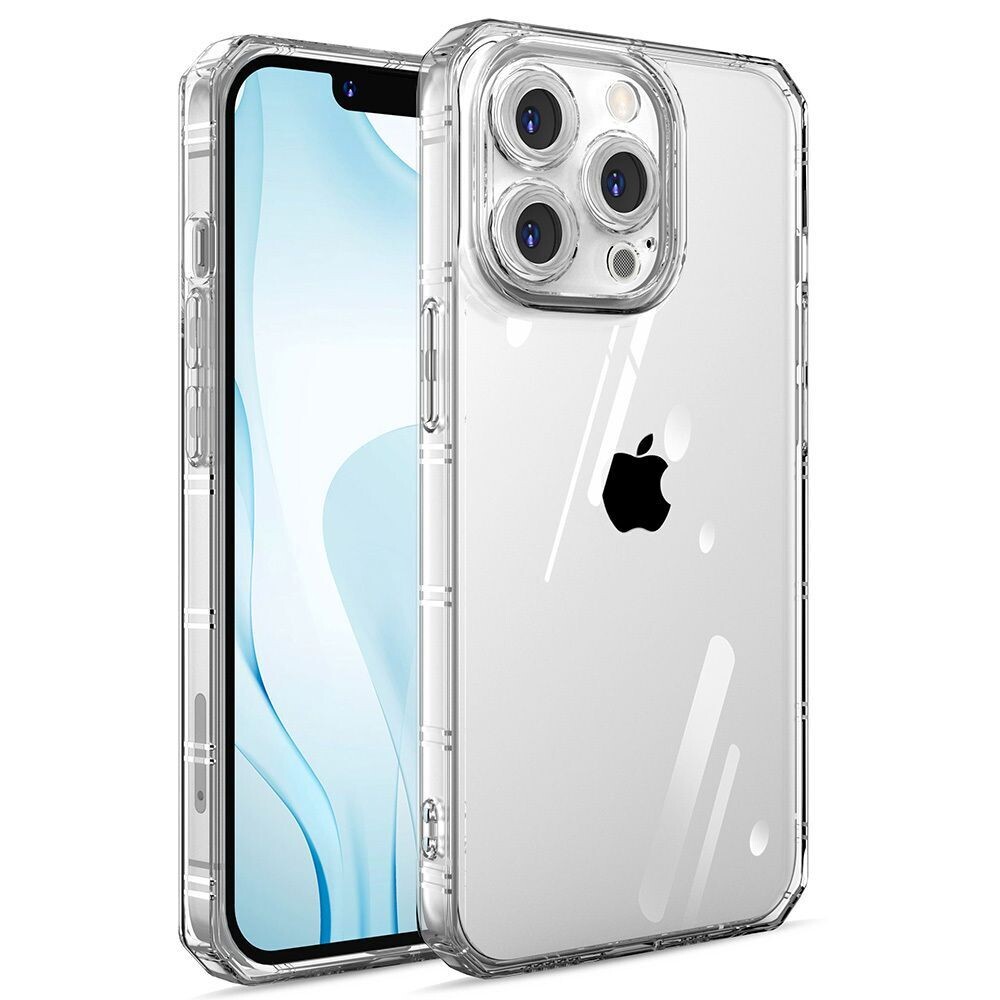 Antishock Handyhülle für iPhone 14 Pro Max (6,7") Back Cover Schutz Case Bumper Transparent