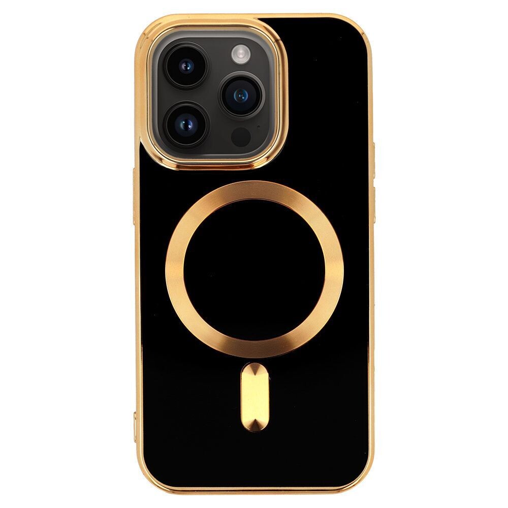 Handy Case für iPhone 12 (6,1") Bumper Cover Schutzhülle MagSafe Kompatibel Schwarz