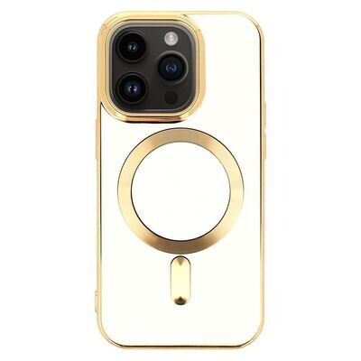 Handy Case für iPhone 11 Pro (5,8“) Bumper Cover Schutzhülle MagSafe Kompatibel Weiß