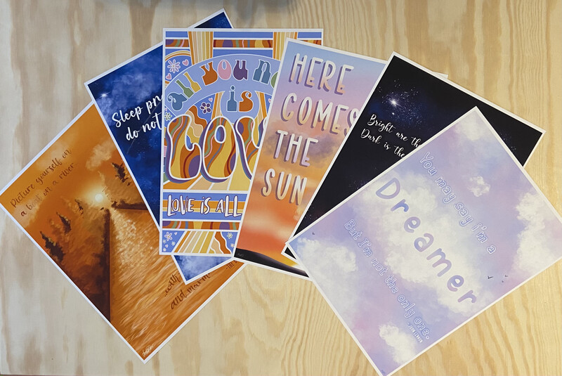 The Beatles Collection- All 6 Prints! The Beatles Collection- All 6 Prints!