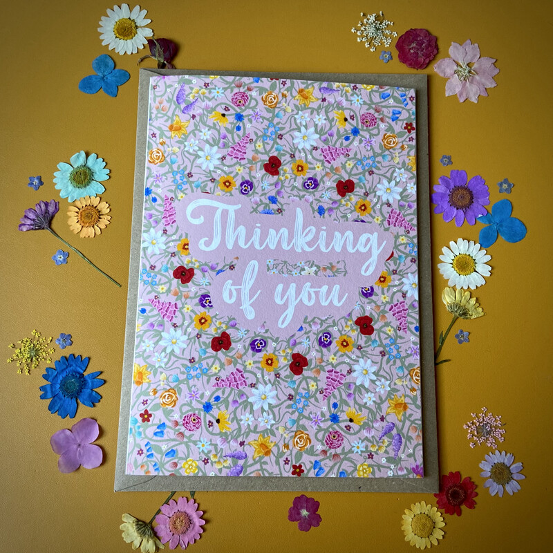 &#39;Thinking Of You&#39; Card