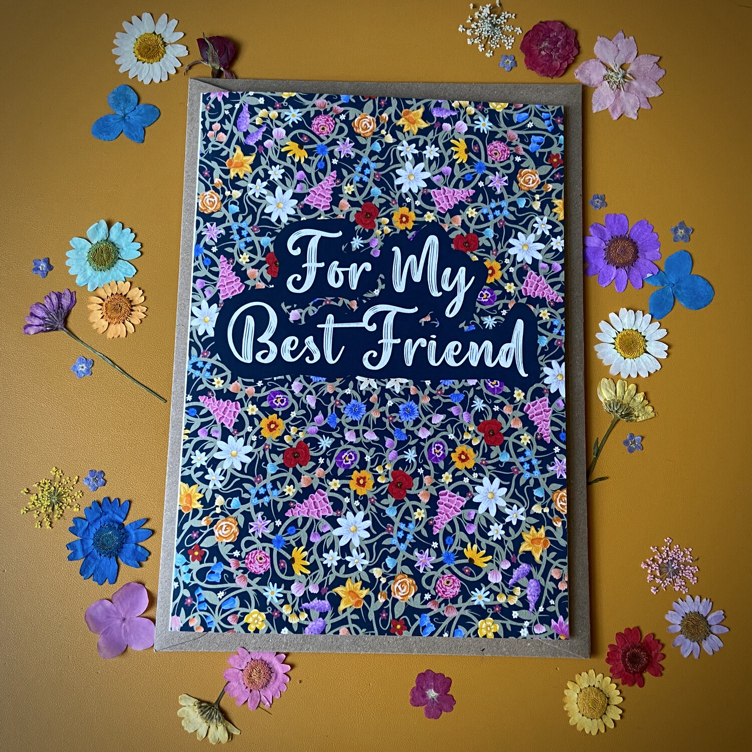 &#39;For My Best Friend&#39; Card