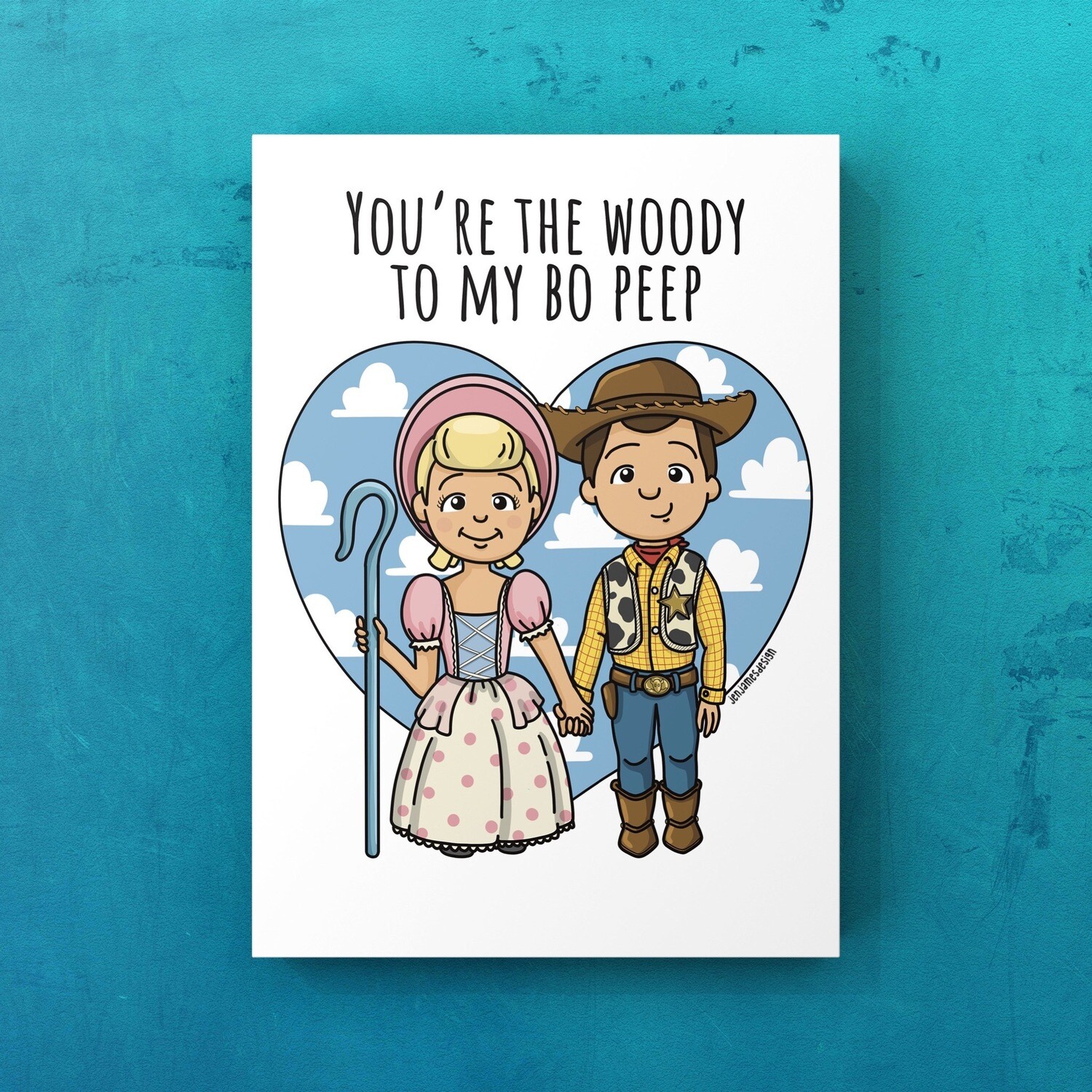 Woody and Bo Peep, Toy Story- Famous Duos