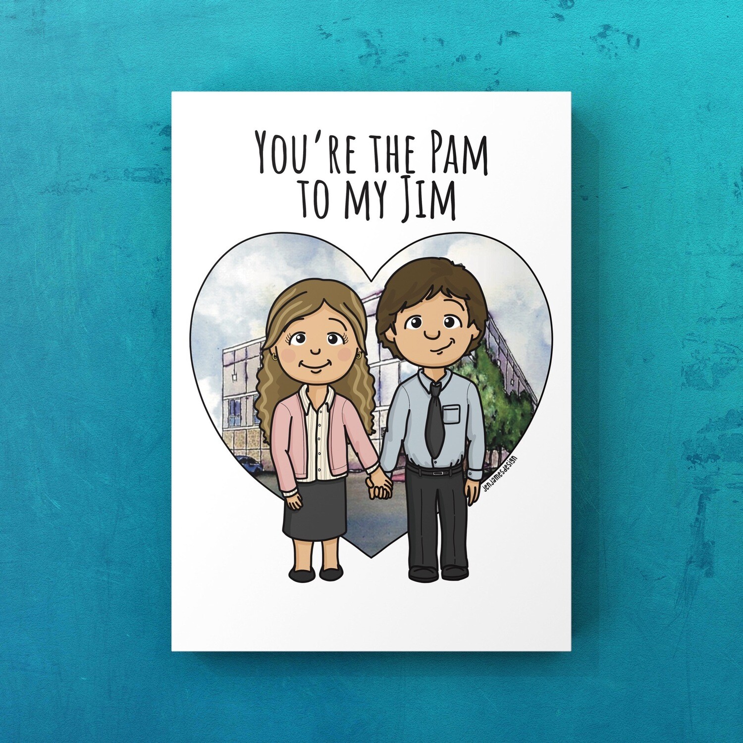 Pam and Jim, The Office (US)- Famous Duos