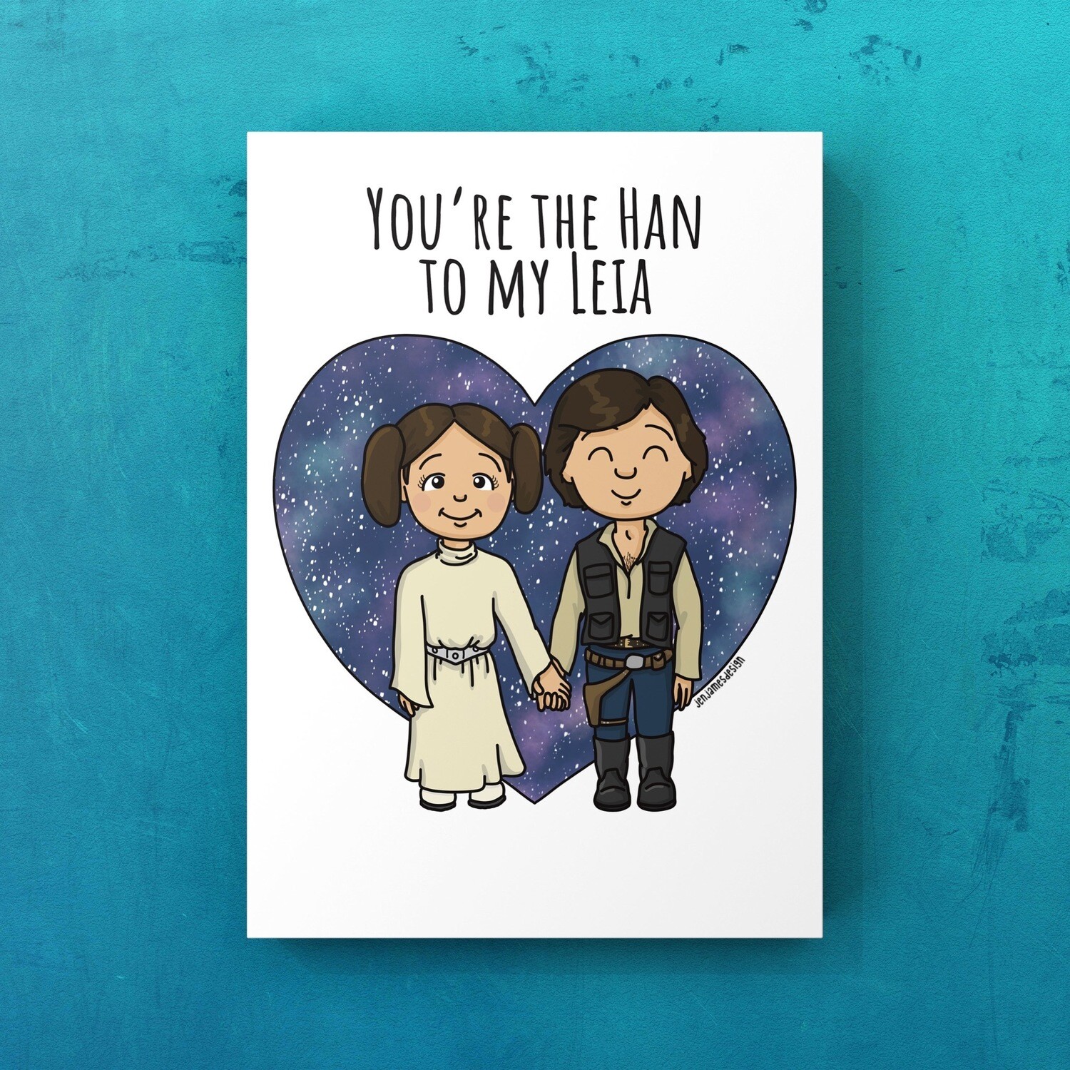 Princes Leia and Han Solo, Star Wars- Famous Duos