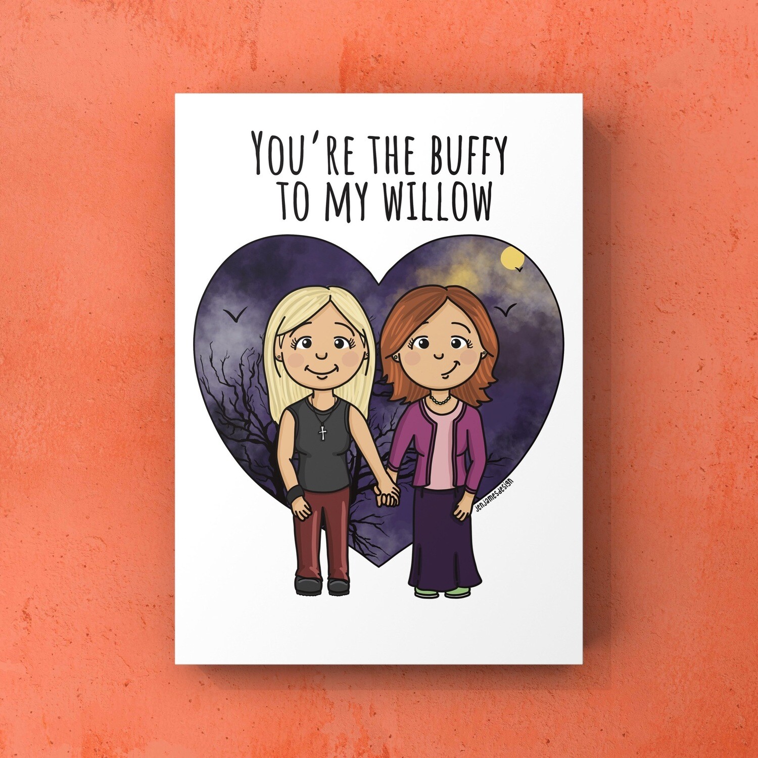 Willow to my Buffy- Famous Duos