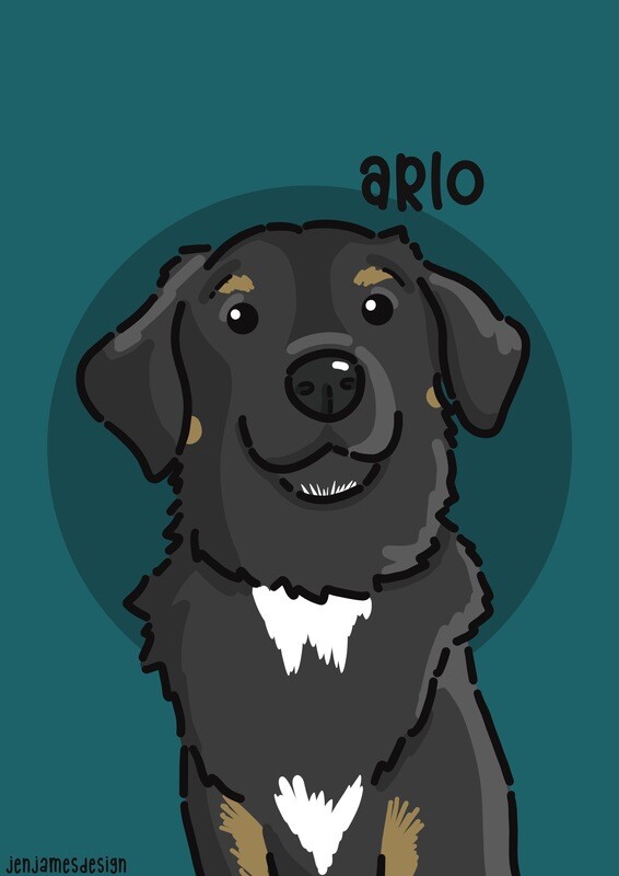 Cartoon Pet Portrait