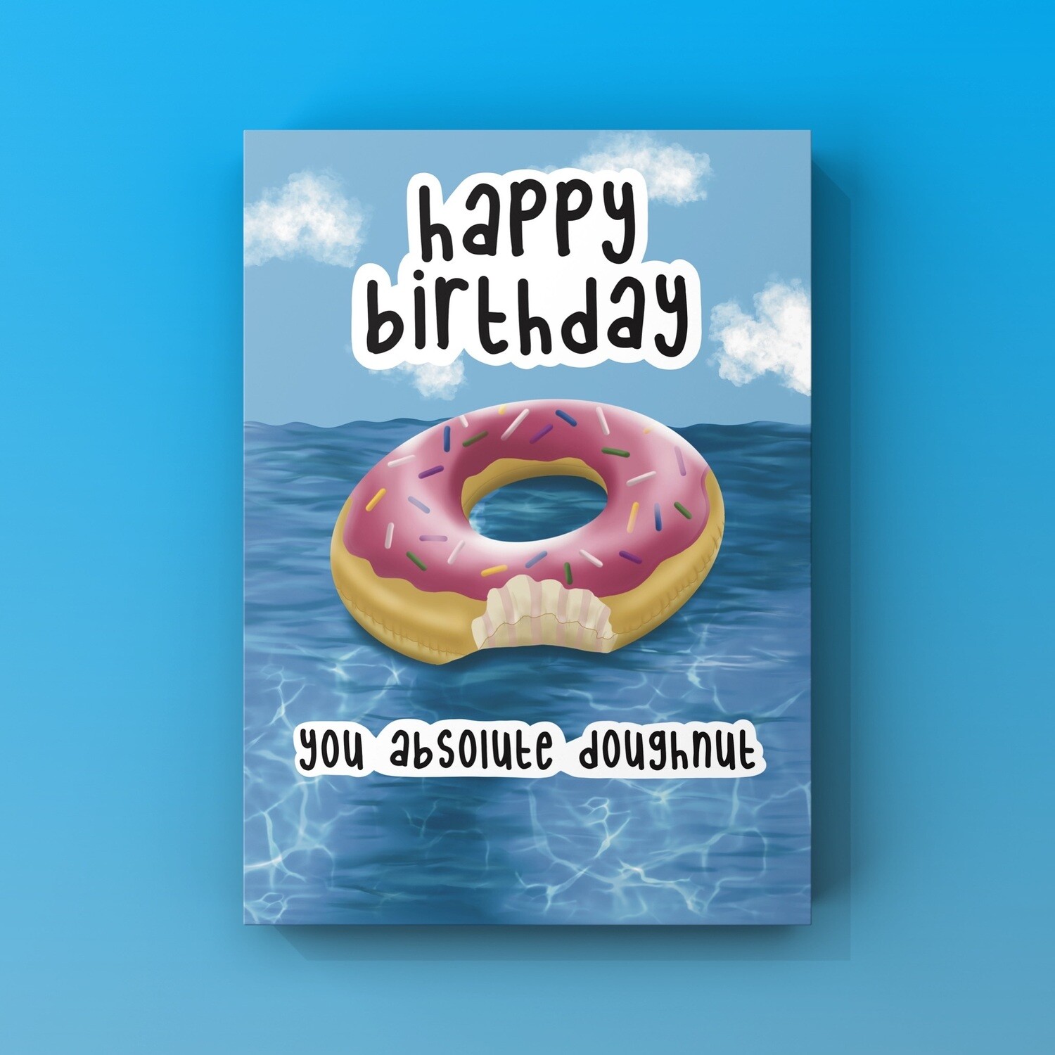 Doughnut Birthday Card