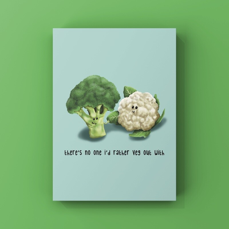 ‘Veg Out’ Card