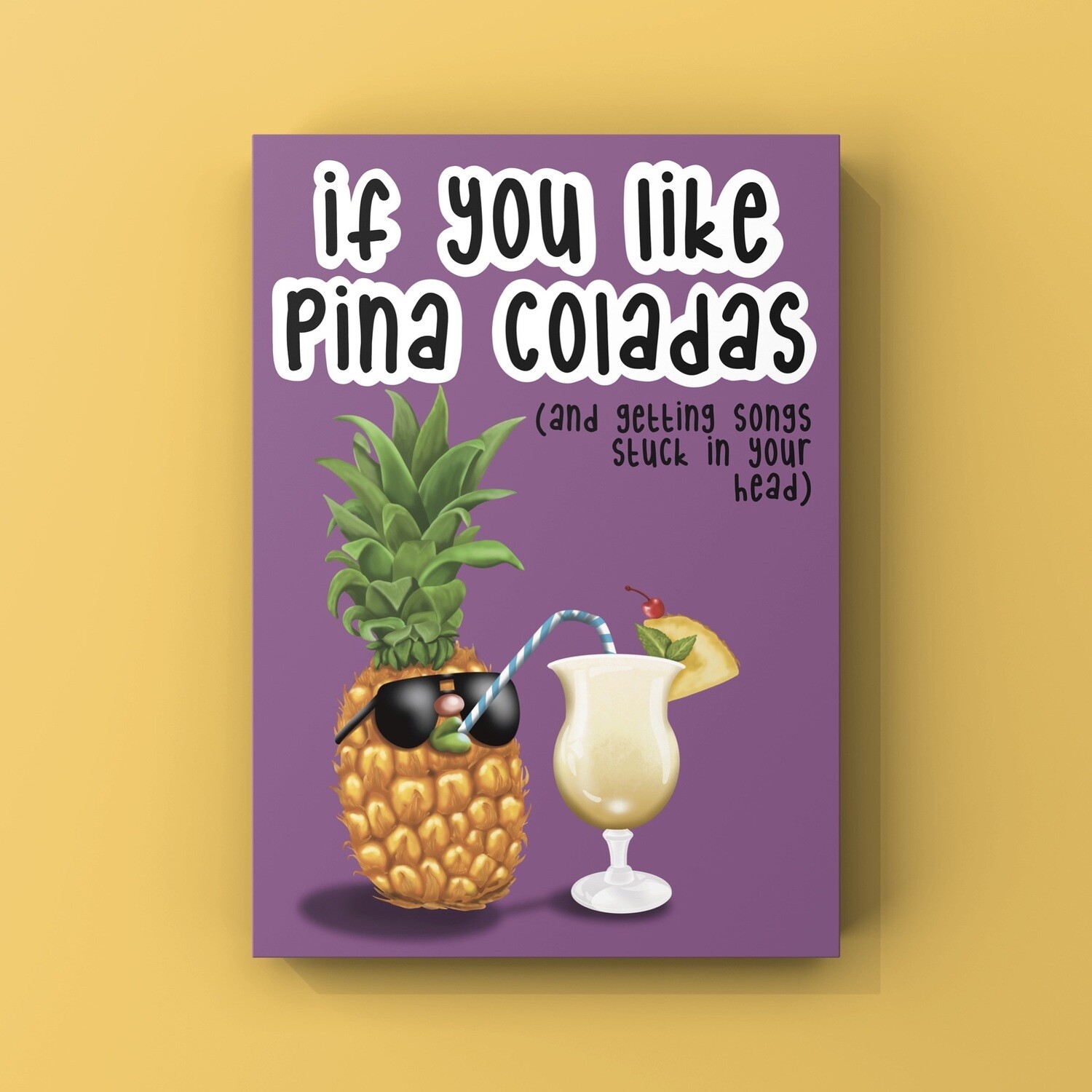 Piña Colada Card