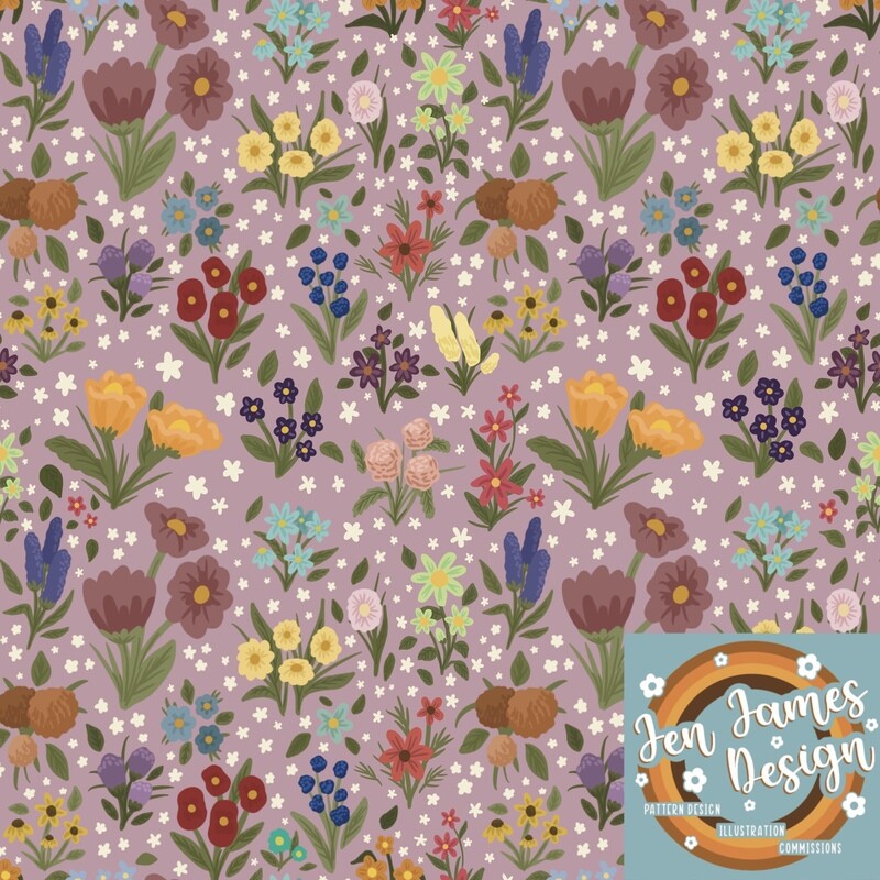 Meadow- Seamless Tile Pattern