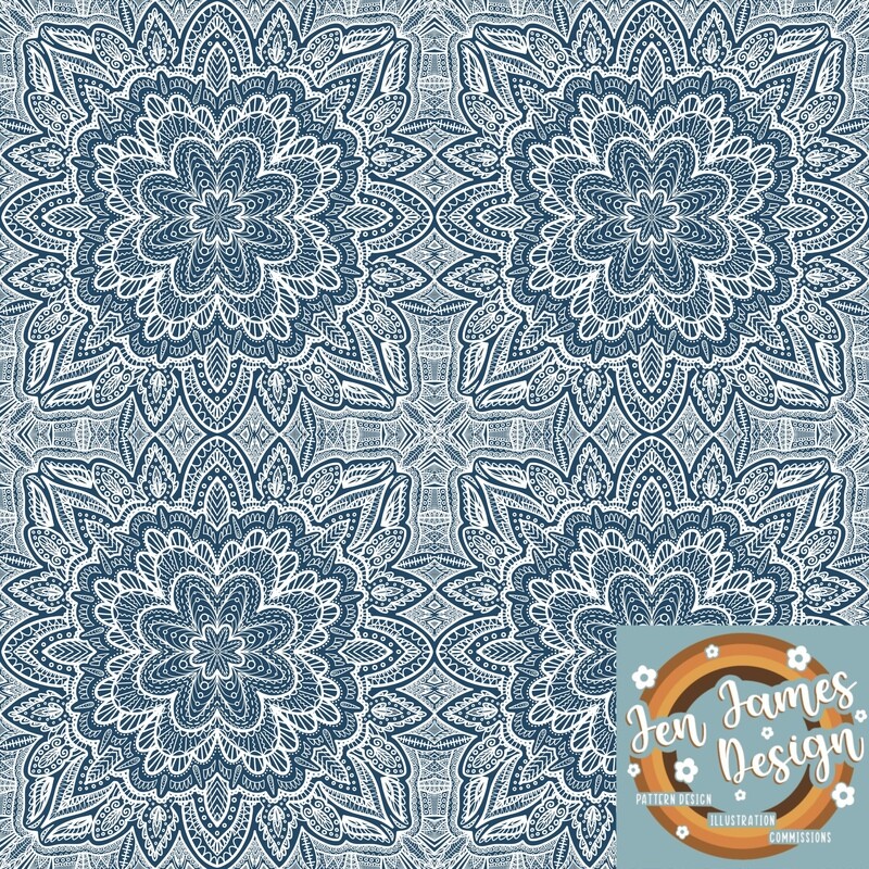 Mandala- Seamless Tile Pattern