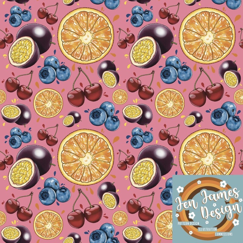 Feelin&#39; Fruity- Seamless Tile Pattern