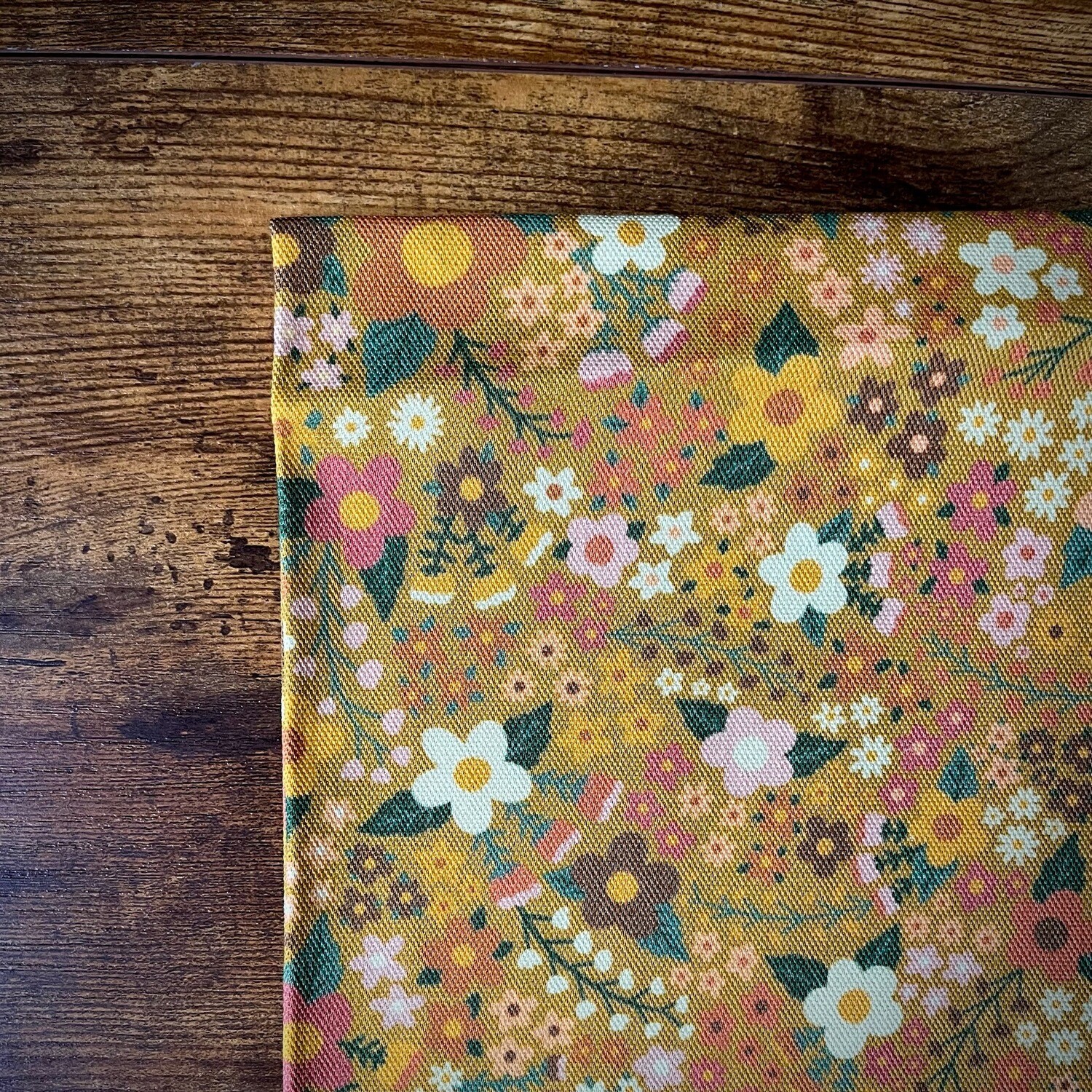 Pretty Spring Floral- Tea towels, Selection: Ochre