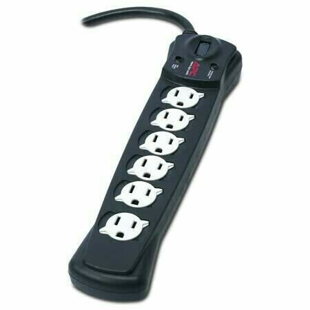 APC 6 OUTLET SURGE ARREST (840 Joules)
