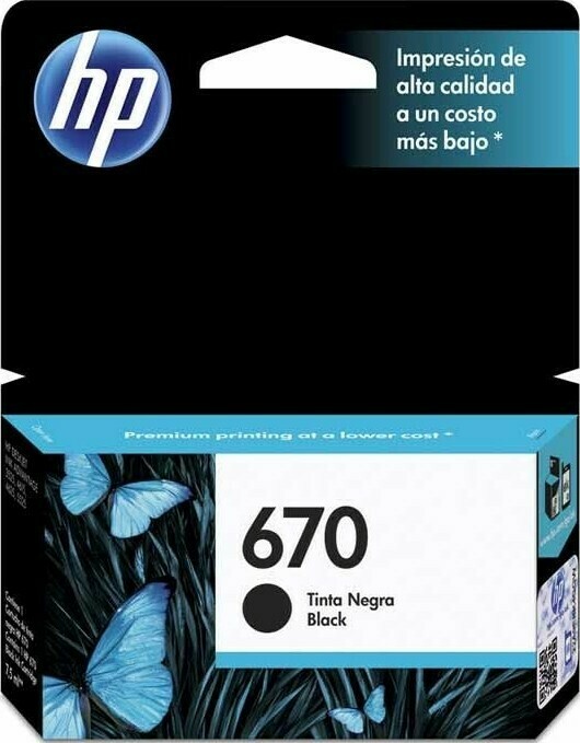 HP 670 BLACK
