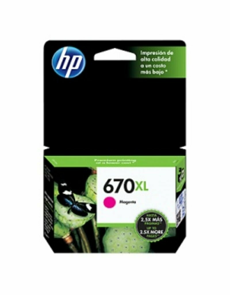 HP 670XL MAGENTA