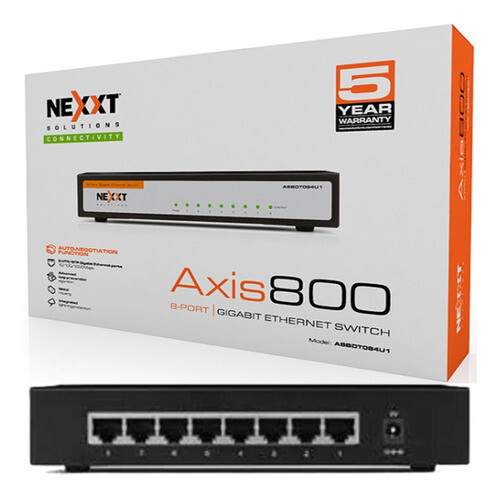 NEXXT AXIS 800 8 PORT GIGABYTE SWITCH