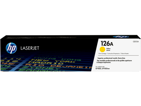 HP 126A YELLOW