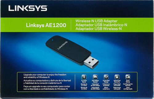 Linksys AE1200-LA Wireless N USB Adapter