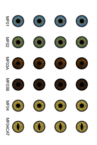MF Series Iris Images - Complete Set