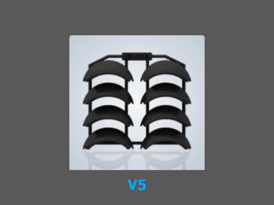 Easy Move Eyelids™  V5-4PR-B