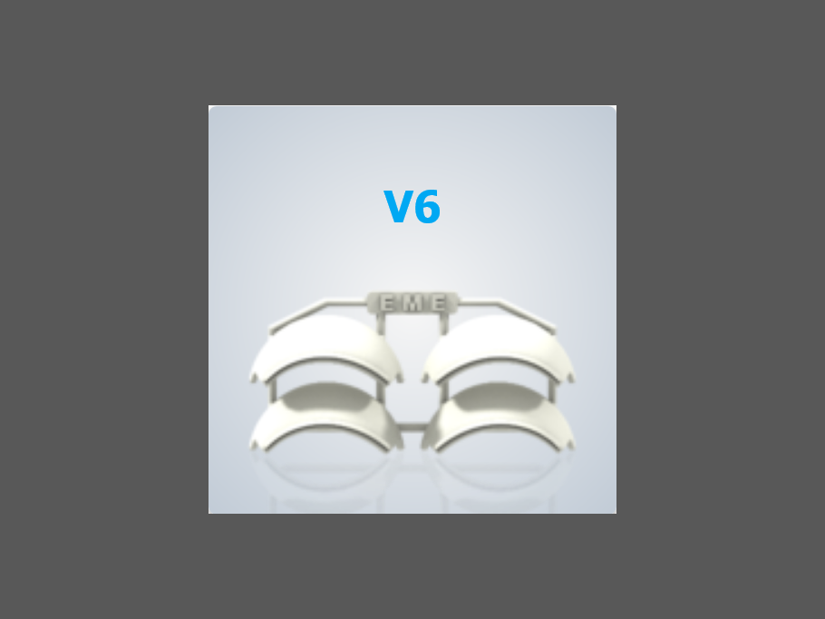 Easy Move Eyelids™  V6-2PR-W