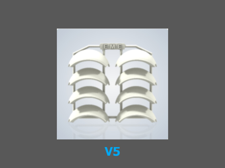 Easy Move Eyelids™  V5-4PR-W