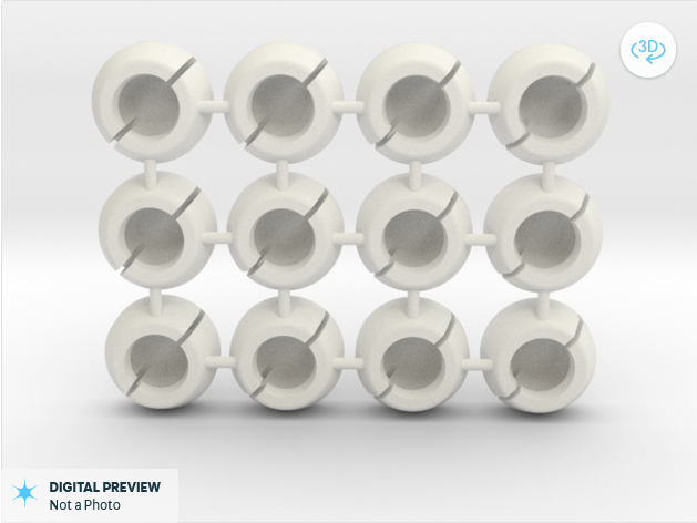 M8 Foot Screw Caps-12 Pack-TPE
