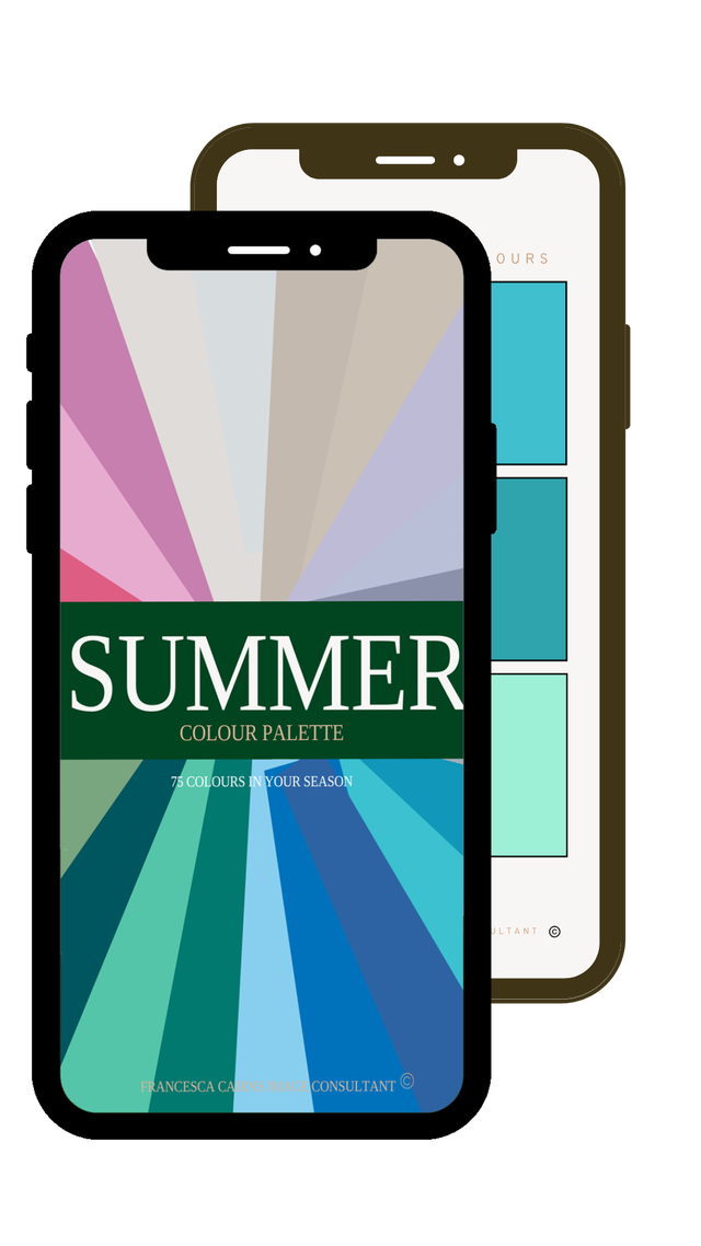 True Summer Digital Color Swatches