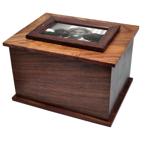 Photo Wood Urn