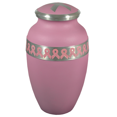 Jamie Bodkins Power of Pink Breast Cancer Ribbon Urn
