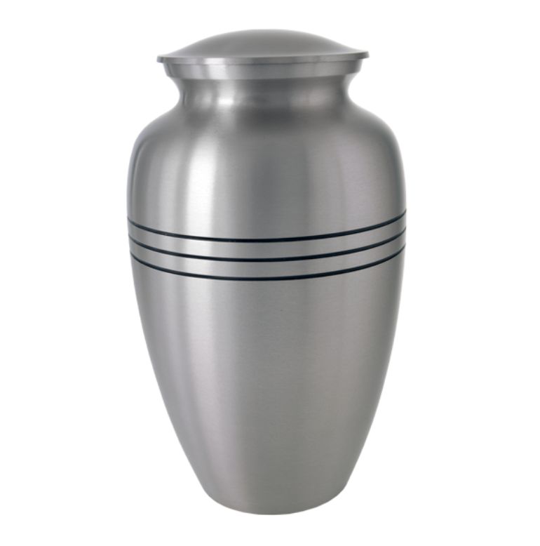 Traditional Pewter Cremation Urn