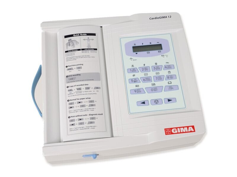 CARDIOGIMA 12 ECG - 3-6-12 channels