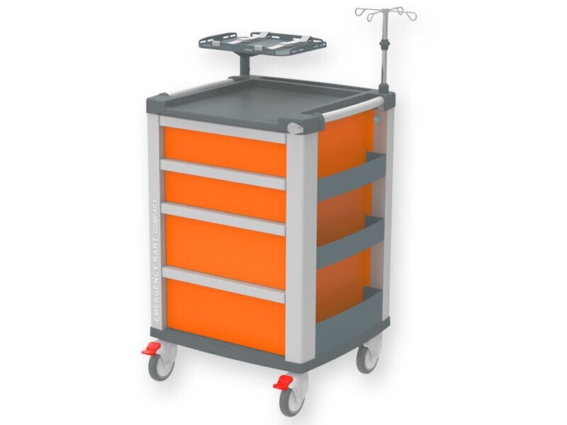 EMERGENCY COMPACT KART - orange