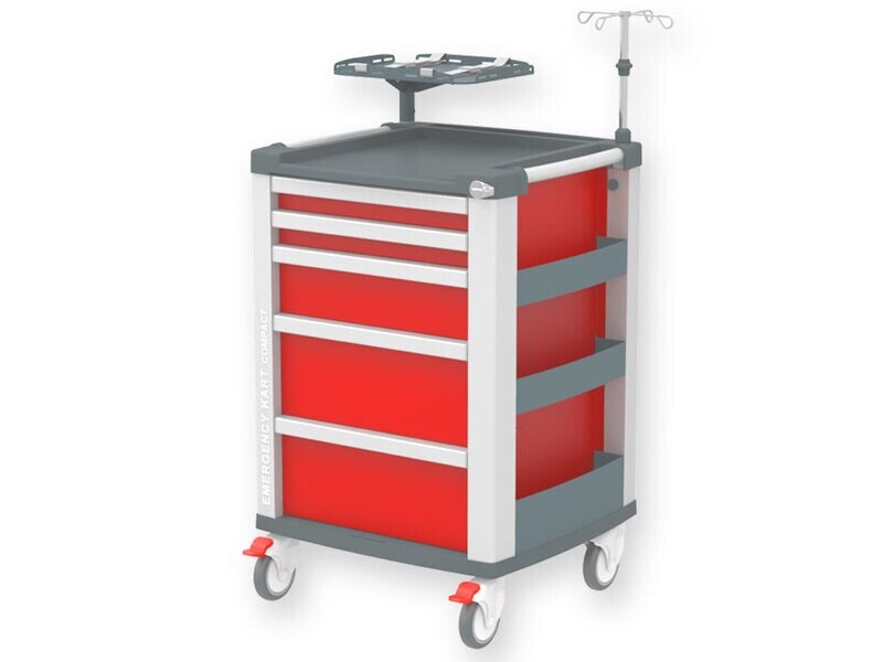 EMERGENCY COMPACT KART - red