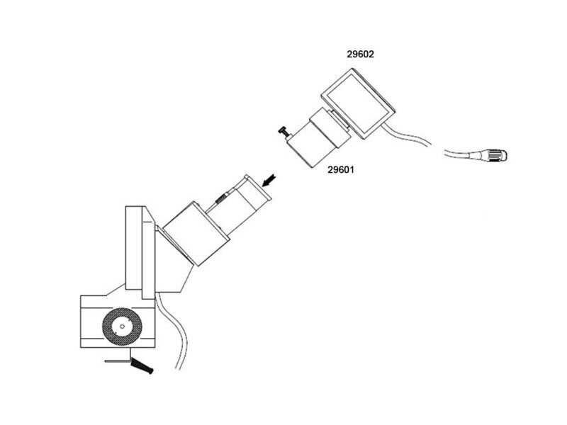 CAMERA CONNECTOR - "C" mount for 29602