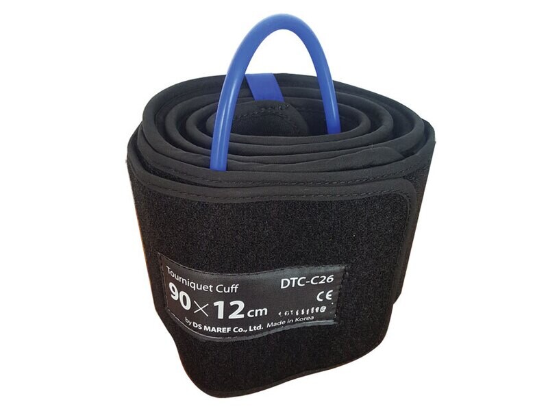 NO PINCH SINGLE CONE CUFF 90 x 12 cm - thigh L - blue - spare