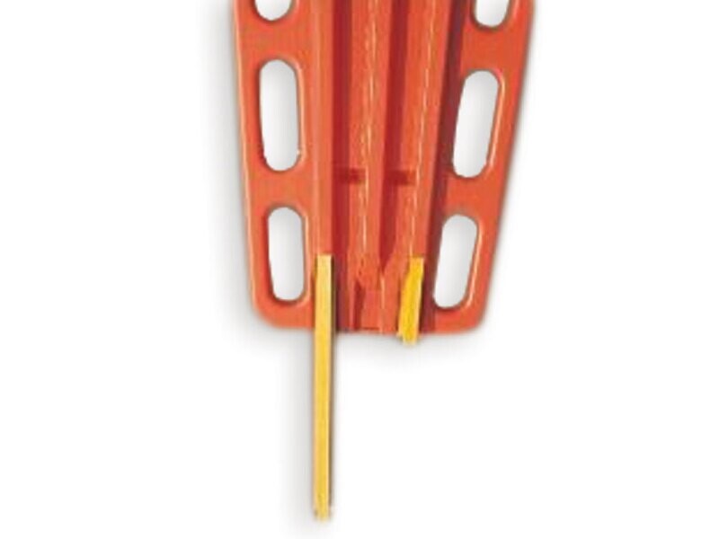 SPINAL BOARD with PINS - orange