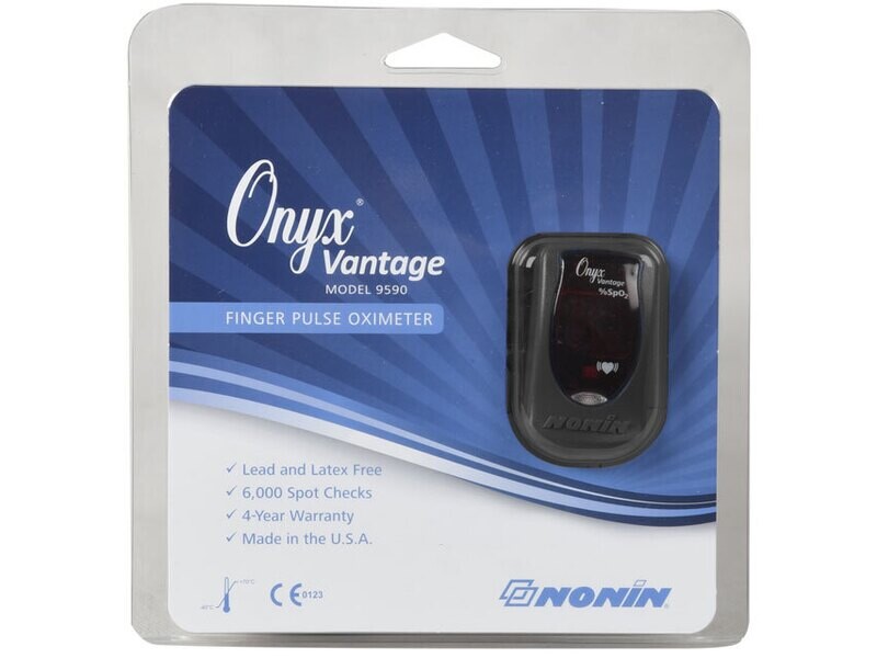 NONIN ONYX VANTAGE PULSE OXIMETER - 9590 - black