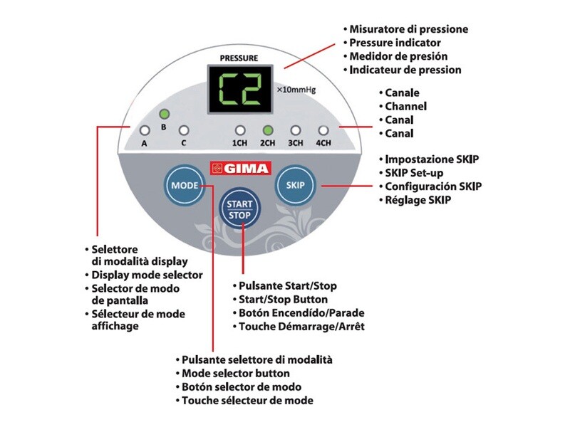 MAYLEA DIGITAL AIR COMPRESSION MASSAGE