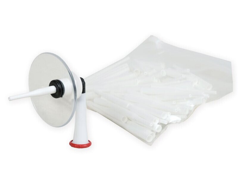 DISPOSABLE TIPS SET (100 tips, 1 disk, connector)